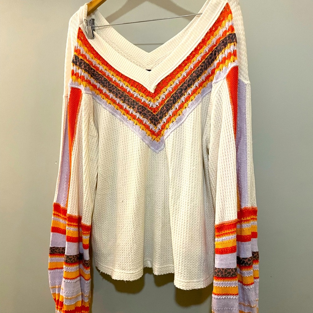 Free People oversized sweater